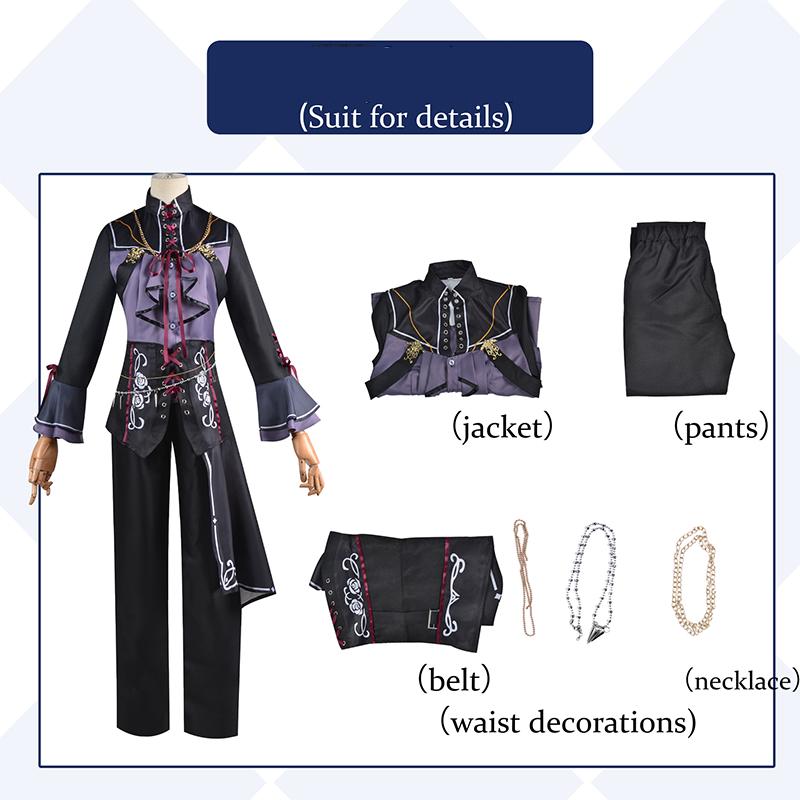 

2 Звезды Ансамбль Аясэ Майои Косплей Костюм Наряд Униформа Карнавальный Реквизит Вечеринка XXL