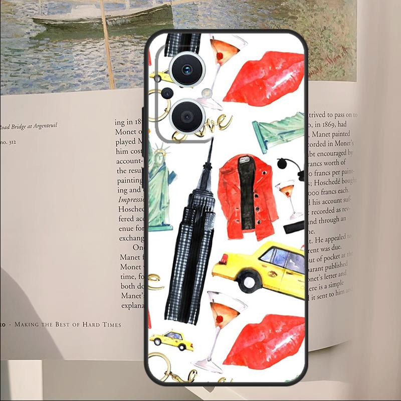 Sex and the City Cover For OPPO Reno 10 12 13 14 Pro 11 F 12F 13F 14F 7 8 Lite OPPO Find X9 X6 X5 X8 Pro Case