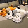Cute Lying Prone Dog Plush Toy Stuffed Animal Doll Cartoon Puppy Soft Pillow Kids Baby Hug Doll Girl Birthday Christmas Gift
