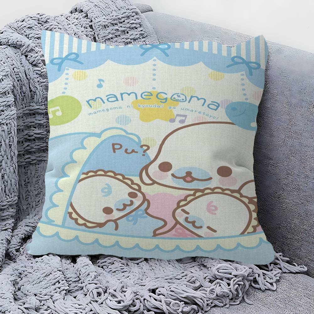 Kawaii Cartoon Mamegoma CUTE Cushion Cover Decorative Pillow Sofa Home Decor Case Pillow Cases