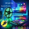 5V LED RGB Strip Lights with USB Bluetooth, Colorful Light Bar for TV Ambiance & Wall Decor