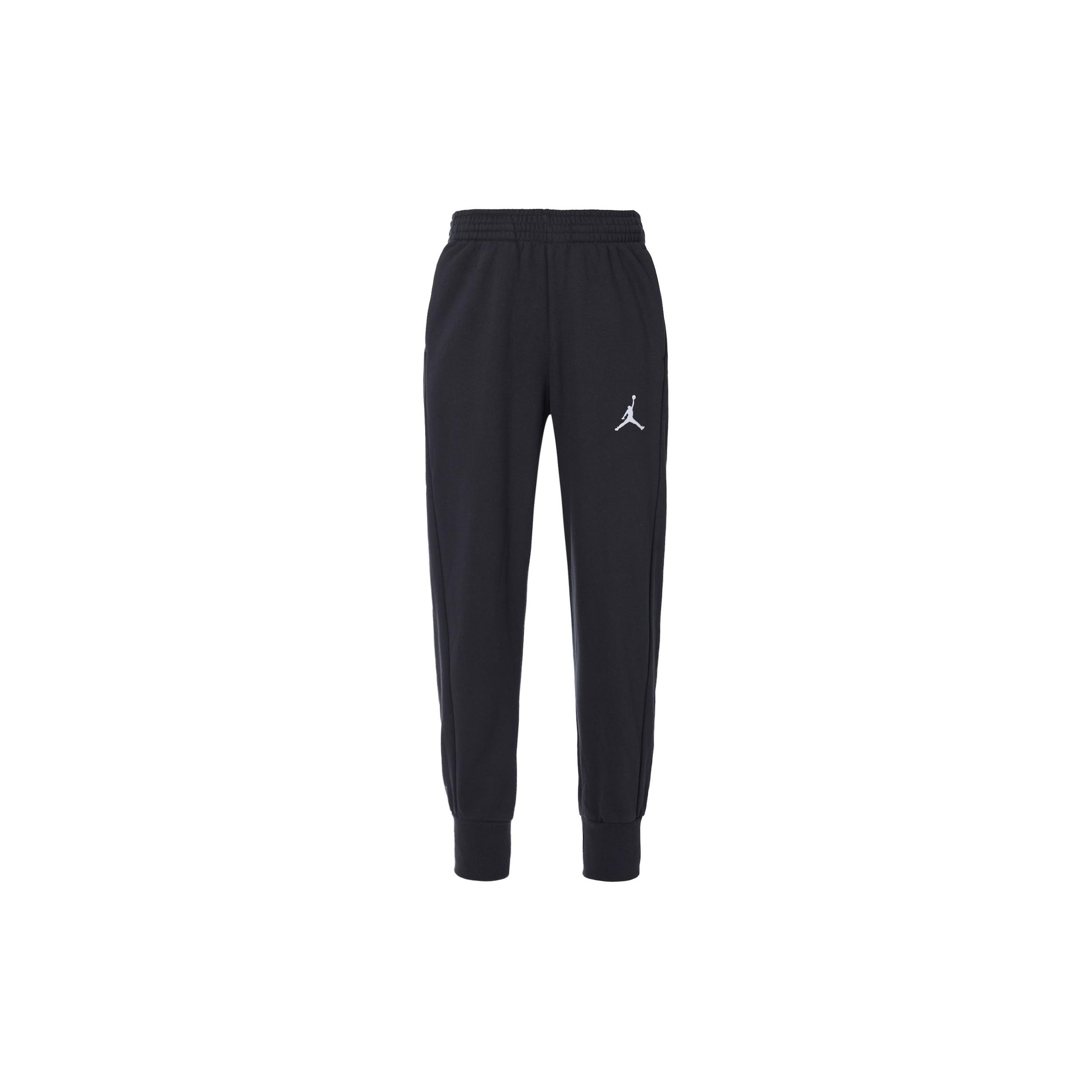 Air Jordan Flight Fleece Knit Fleece Lined Casual Sports Long Pants Black Men s AH3933-010 S