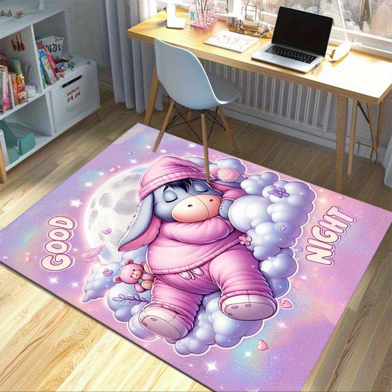 1pc. Cute Eeyore Plush Toy with Pink Sleepwear - Perfect Gift for Home Decor, Office Carpet, Chair Cover, Outdoor Rugz049093