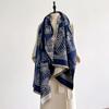 Winter Women's Fashion Warm Poncho Imitation Cashmere Thick Shawl Wrap Female Pashmina Blanket Bufanda Echarpe Scraf