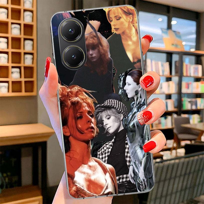 Mylene Farmer Phone Case For Xiaomi Poco F7 Ultra X7 X6 X5 Pro M7 Redmi 15C 15 13C 13 12C 12 10C 10 9A 9C 9T 9 Shell Poco F7 Ult