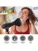 1pc universal silicone hair dryer diffuser cover adjustable heat-resistant accessory, used to define curly and frizzy control