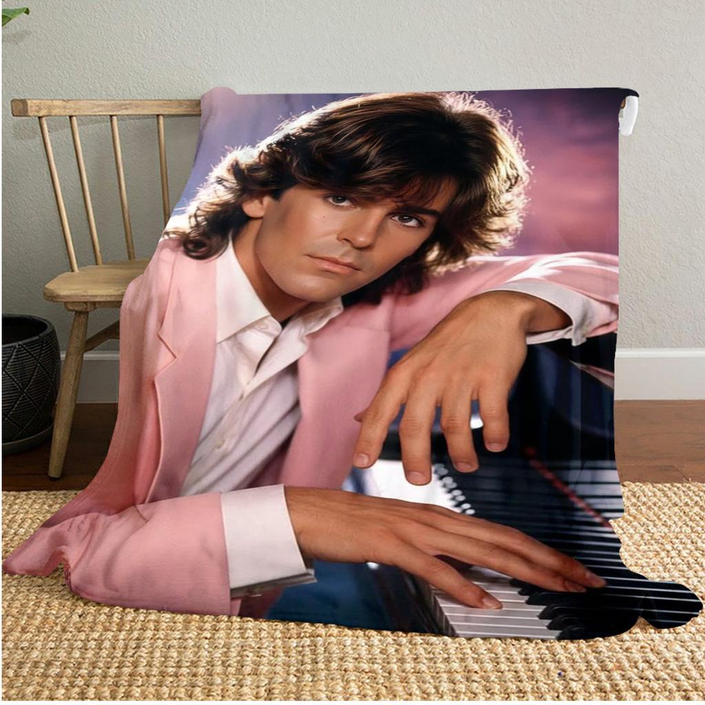 Thomas Anders Plüschdecke Weich Bequem Ganzjahresdecke Sofa Büro Nickerchen Decke Outdoor Reise Überwurf Perfektes Geschenk