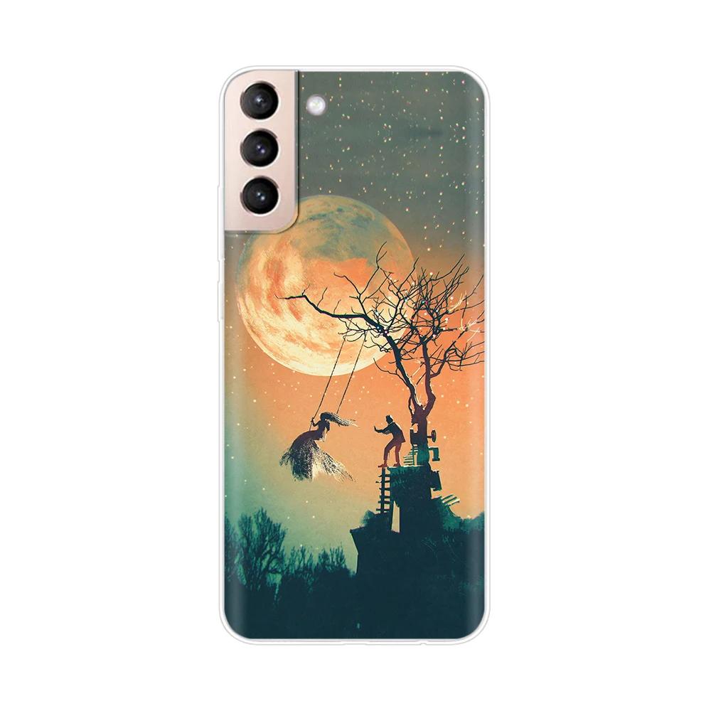 Mobile Phone Bag Case For Samsung Galaxy S21 Silicone Back Cover For Samsung S21 plus s 21 GalaxyS21 S21 FE S21Ultra Cases Capas