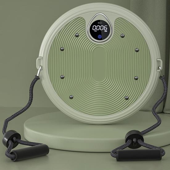 Digital Display Screen Smart Counting Foot Massage Function Strong Load Bearing Waist Twisting Disc Abdomen Twisting Machine Waist