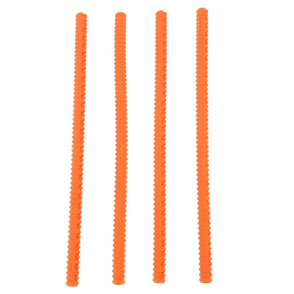 4 ks Chránič roštu trouby Žáruvzdorný silikonový okrajový kryt Vložka Příslušenství do trouby pro kuchyň