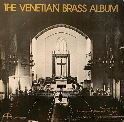 LP-Schallplatte THOMAS STEVENS MARIO GUARNERI M Das Venetianische Blechbläser-Album AV1007 Avant Records US Klassik Gebraucht