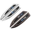 3D Metal Epoxy Car Body Side Fender Knife Badge Stickers Center Cover For Ford 2 3 Mustang Shelby Fiesta Mondeo Transit  Escape