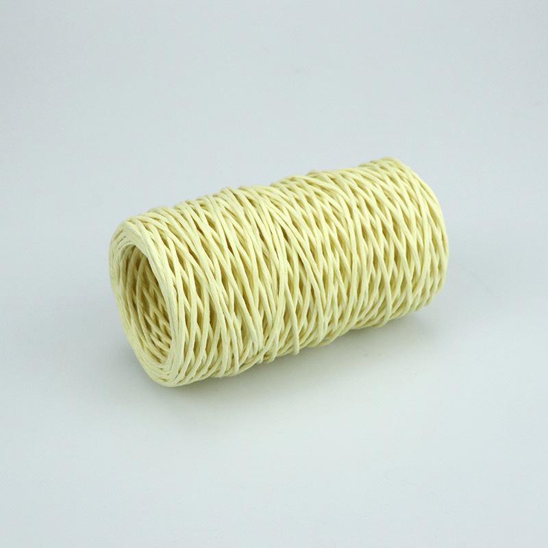 50m/100m Paper Rope 1mm/2mm Diameter for Handmade DIY Projects