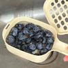 1PC Easy Clean Mini Fruit Drain Basket with Handle - Fits Cherries and Blueberries, Durable Plastic Kitchen Filter, Kitchen Fruit Rack