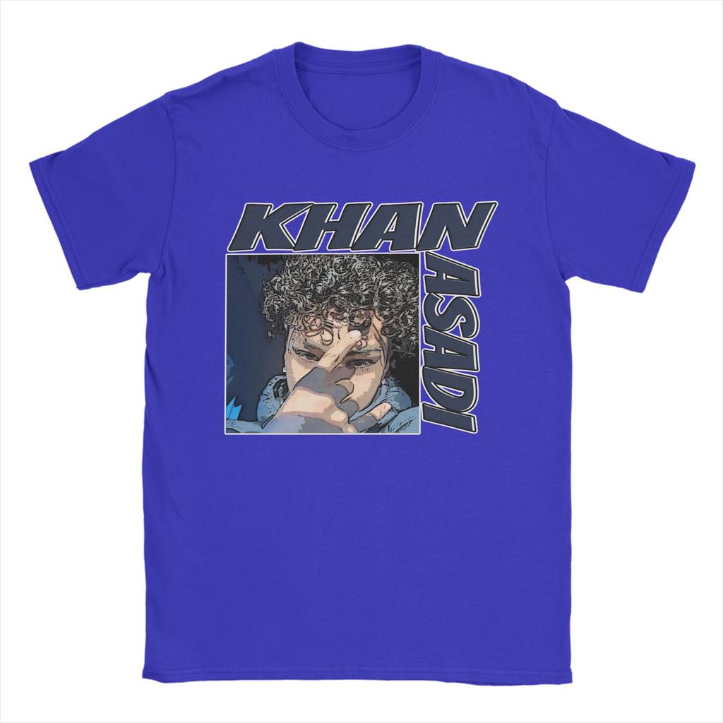 Khan Asadi TShirt Beach Leisure TShirts Unisex Cotton ONeck Plus Size 5XL Top Tees ShortSleeve Classic Tops