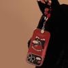 Ins Red Cartoon Cat Suitable for 16pro Max Apple Mobile Phone Case Iphone15 Leather Cartoon 17 Hanging Chain