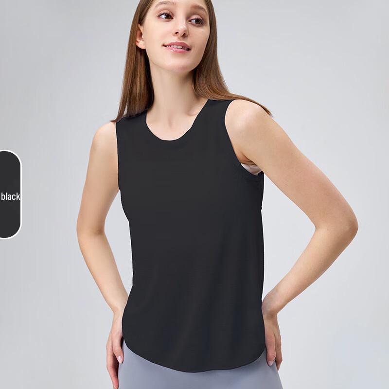 Slub Yarn Summer Yoga Sleeveless Sports Top