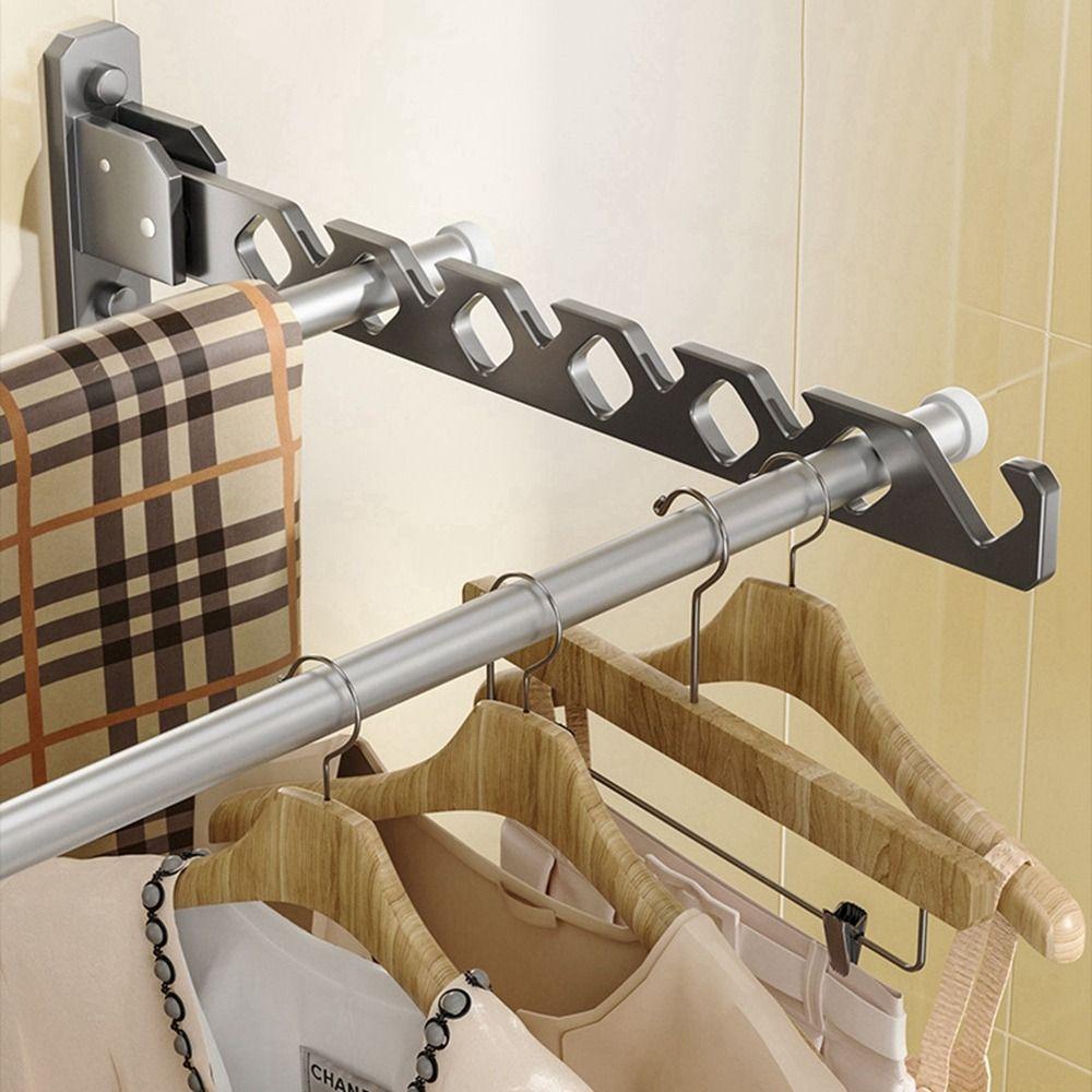 Heavy Duty Adjustable Angle Clothes Hanger Large Loading-bearing Coat Dryer  Dormitory