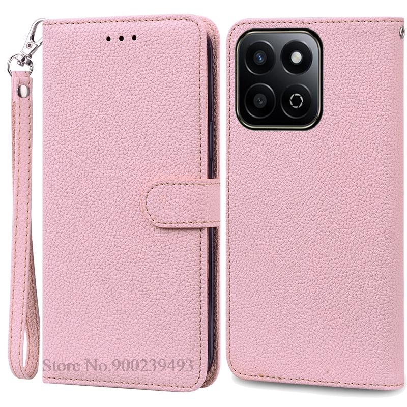 For Honor X7C Case Leather Flip Wallet Cover For Honor X7C Case Phone Covers For Honor X7 C Silicone Cover Coque Fundas Etui
