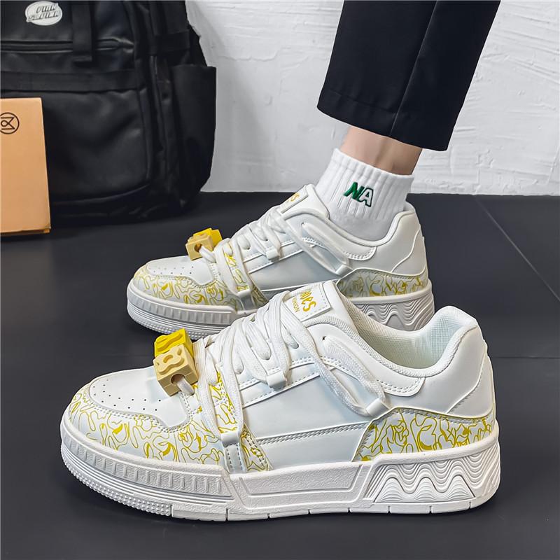 39-44 Outdoor Non-slip Board Shoes for Men's Sneakers Luxus Designer Tênis Masculino Platform Casual Shoes for Boy Hard-Wearing