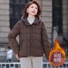 Winter Down Cotton-padded Clothes, New Cotton-padded Clothes, Middle-aged Women's Warm Autumn and Winter Small Cotton-padded Jackets