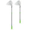 Ergonomic Orchard Fruit Harvester Extendable Poles Stainless Steel Fruit Pickers For Apples Lemon Pear Collection