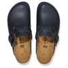 Birkenstock buckle leather slippers 1025979