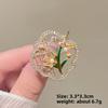Chinese Style Plum Blossom Anti-light Brooch Women's Niche Pin High-end Temperament Coat Jacket Accessories Exquisite Corsage