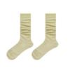 Solid Color Ice Silk Long Socks Lolita Mid-tube Stocking Fashionable Knee High Sock  Spring