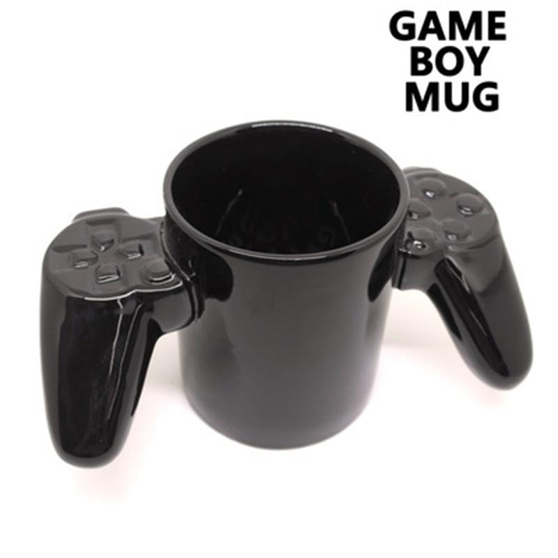 Creative Coffee Cup Black Game Cup Ceramic Water Cup Mug Tea Cup Coffee Cup