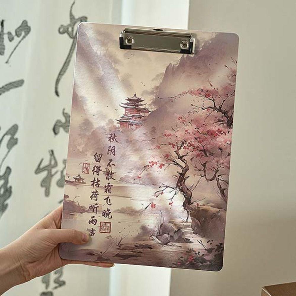 Paper Storage Writing Pad Document Holders A4 File Folder Multifunction Clipboard  School Supplies