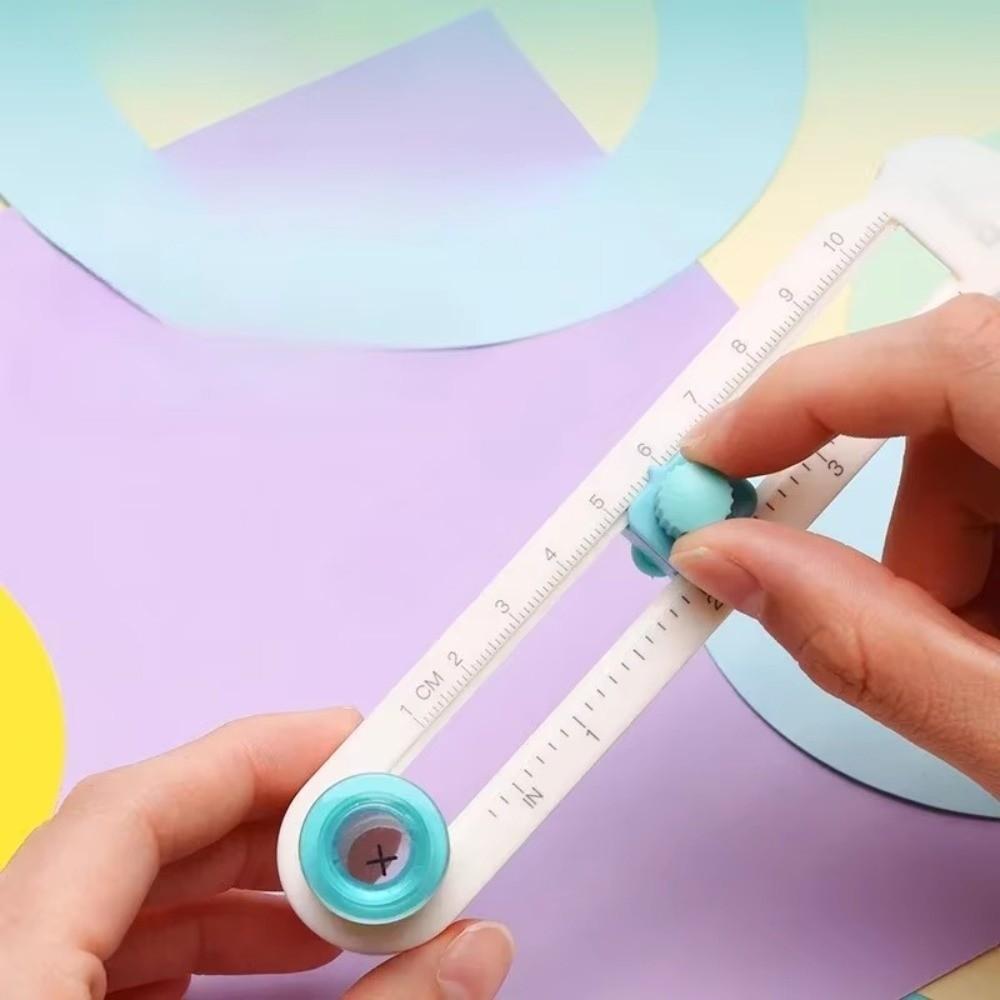 Multifunctional Rotating Compass Cutting Tool Home DIY Round Gauge New Durable Paper Trimmer
