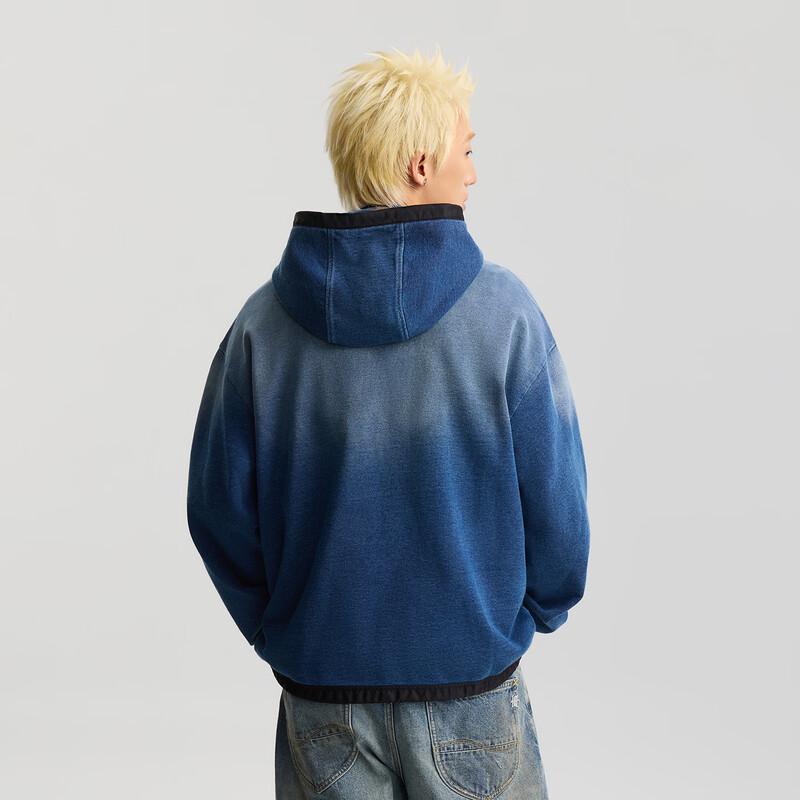 Lee Men's Hooded Long-Sleeve Sweatshirt with Drawstring Hem