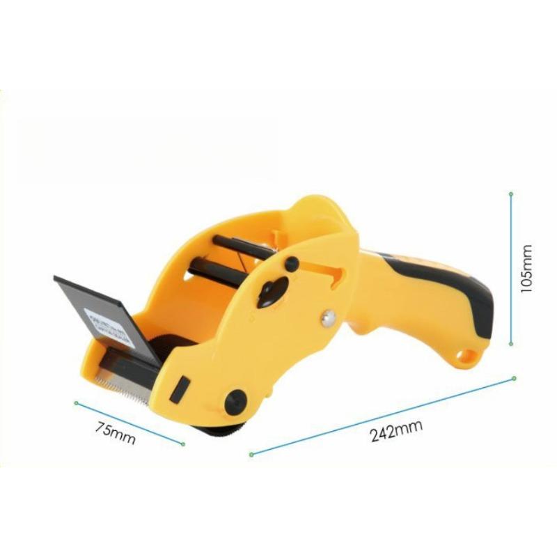 1Pc labor-saving box sealer, tape machine 6cm scotch tape cutter, handheld baler packer