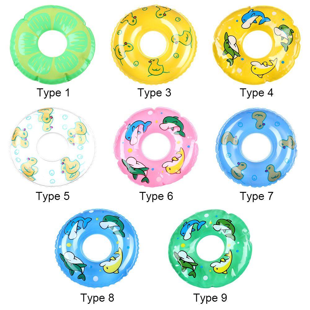 Supplies Dollhouse Accessories Doll Lifebuoy Miniature Swimming Ring Cartoon Animal Toy Lifebelt