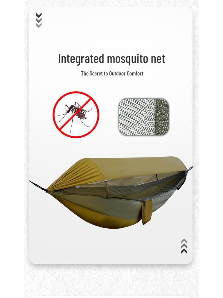 Venkovní vodotěsná odolná nylonová houpací síť se sítí proti komárům pro kempování