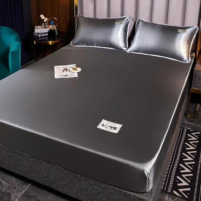 Drap-housse élastique en Satin rayonne, housse de protection de matelas, couvre-lit d'été pour couple 2 personnes, drap de lit queen king size 150
