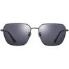 PARZIN PZ8267 Men's Polarized Polygonal Square Sunglasses