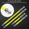 5Pcs Magnetic Special Cross Head Screwdriver Bit Nutdrivers Set FPH2 Electrician