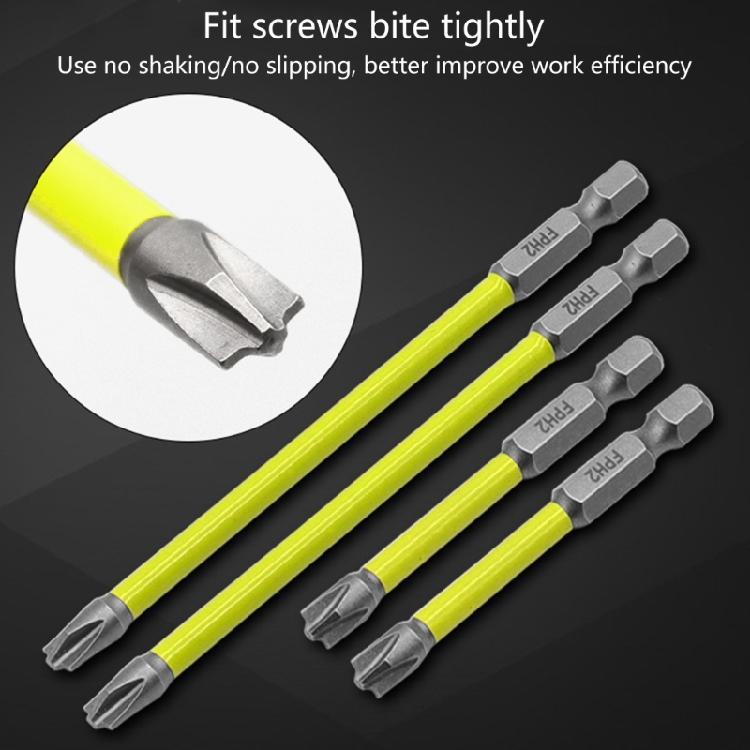 5Pcs Magnetic Special Cross Head Screwdriver Bit Nutdrivers Set FPH2 Electrician