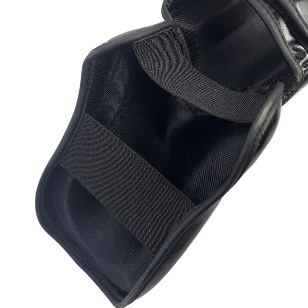 High Quality Black Professional Kids Boxing Training Shin Guard Adults Kickboxing Sanda Boxing Leggings Ankle Protection for M