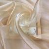 Cloudy Chiffon Fabric with Sheen Slightly Stiff Texture Suitable for Wedding Dresses Formal Gowns and Designer Clothing Fabrics