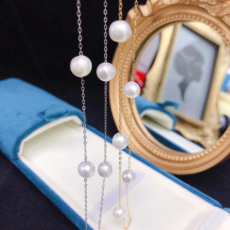 Zhuji Freshwater Pearl Classic S925 Silver Star Necklace