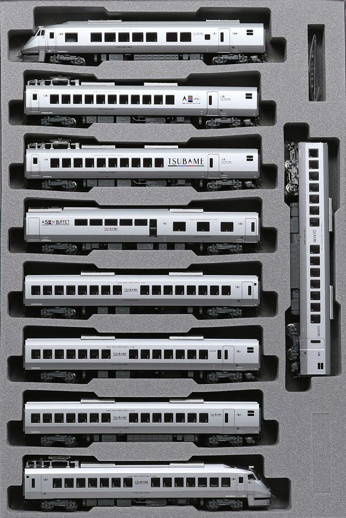 KATO N Gauge 787 Series Tsubame Set Railway Model Train Silver 9-Car 10-1615
