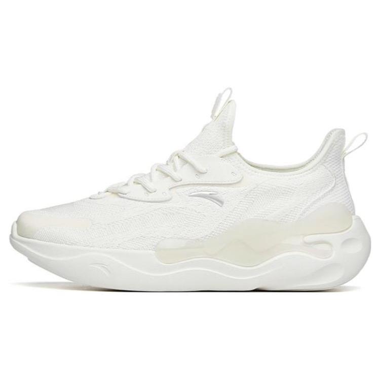 New Anta Chao Worship 2.0 Breathable Low Top Casual Shoes Men's White Silver 912218835-2