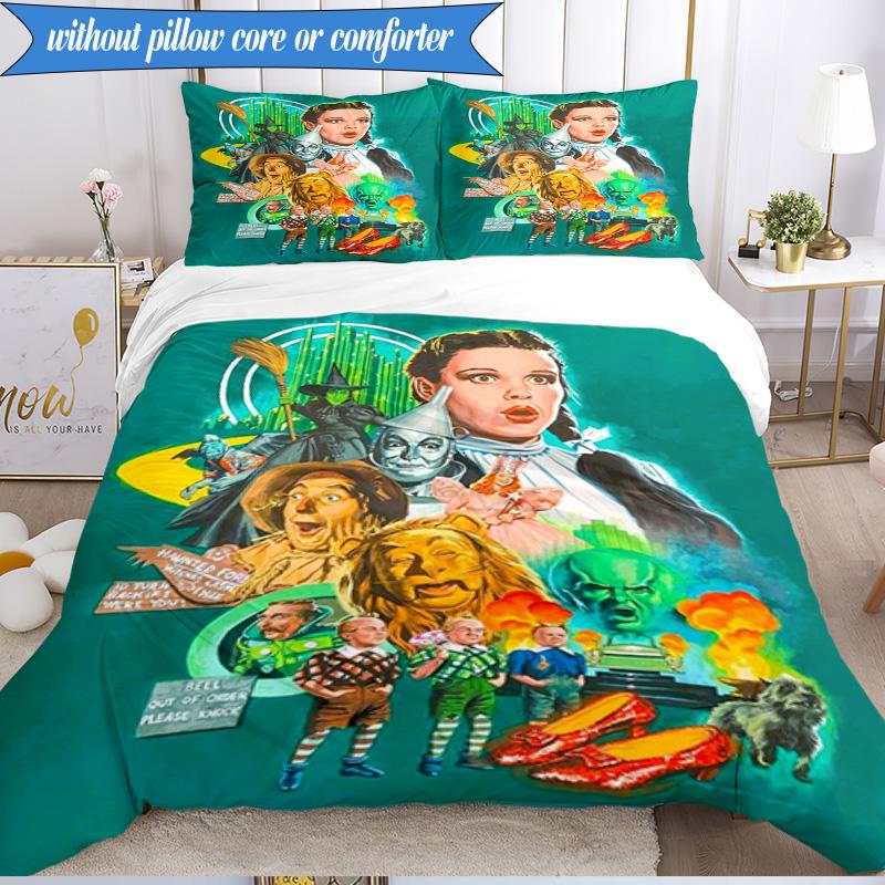 Wonderful Wizard Adventure 3pcs K-pop Music Group Bedding set,Ideal for Bedroom, Dormitory,Including Duvet Cover And 2pcs Pillowcases,Fan Gifts