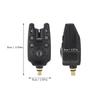 2 LED Water Resistant Adjustable Tone Volume Sensitivity Sound Alert Fishing Bite Alarm for Fishing