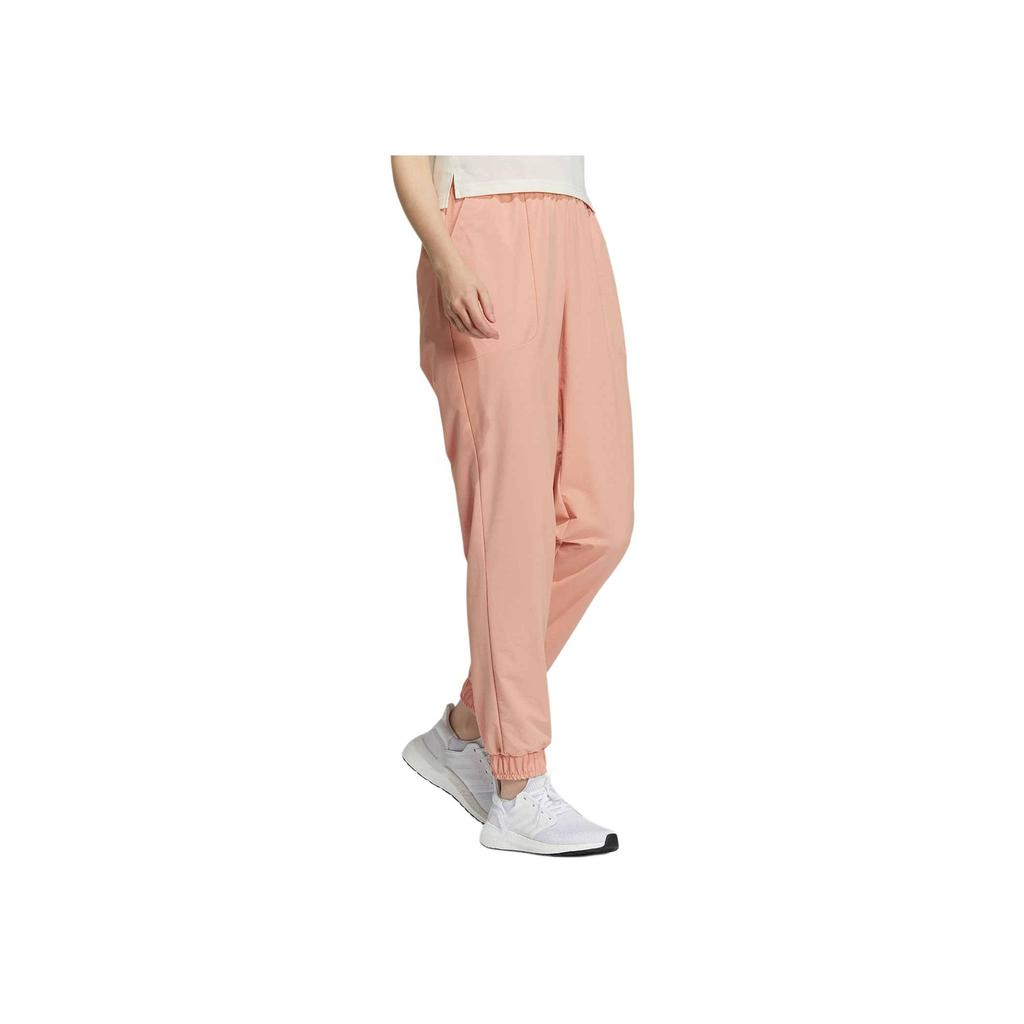 Adidas Comfortable Versatile Soft Skin-Friendly Casual Pants Women Bottoms Pink H07401