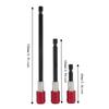 3pcs Magnetic Drill Bit Extension 1/4 Inch Hex Shank Magnetic Drill Extension  For Screws Nuts