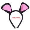 Mouse Ears Hairband Photo Props Kids Hair Hoop Headband Party Headpiece Fun Stage Headbands for Music Festival